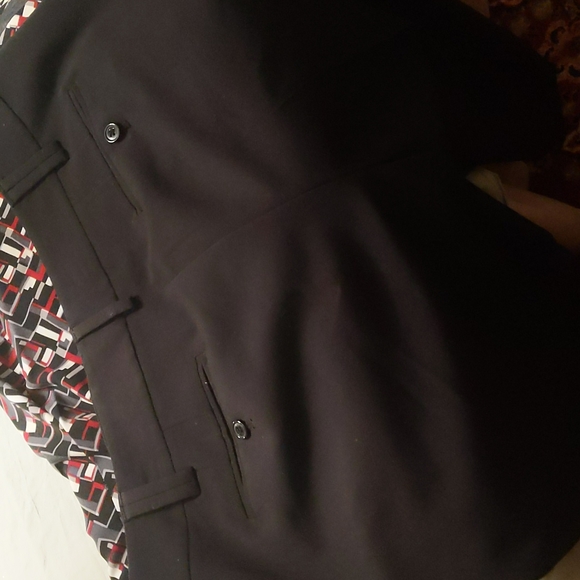 3 piece bundle Ann Taylor skirt and Signature black cropped pants and jacket - Picture 13 of 13